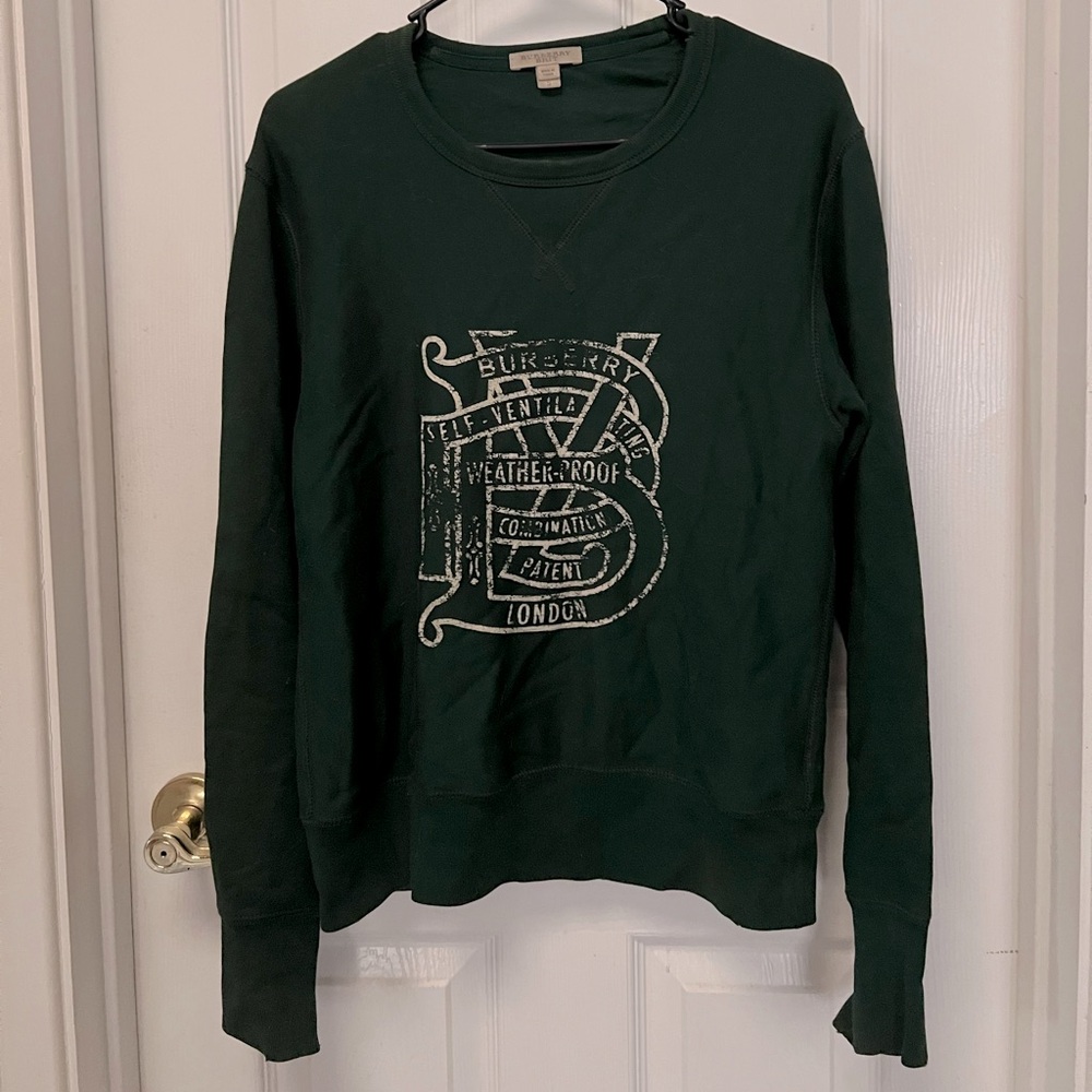 Burberry - Brit - Distressed Logo Sweatshirt